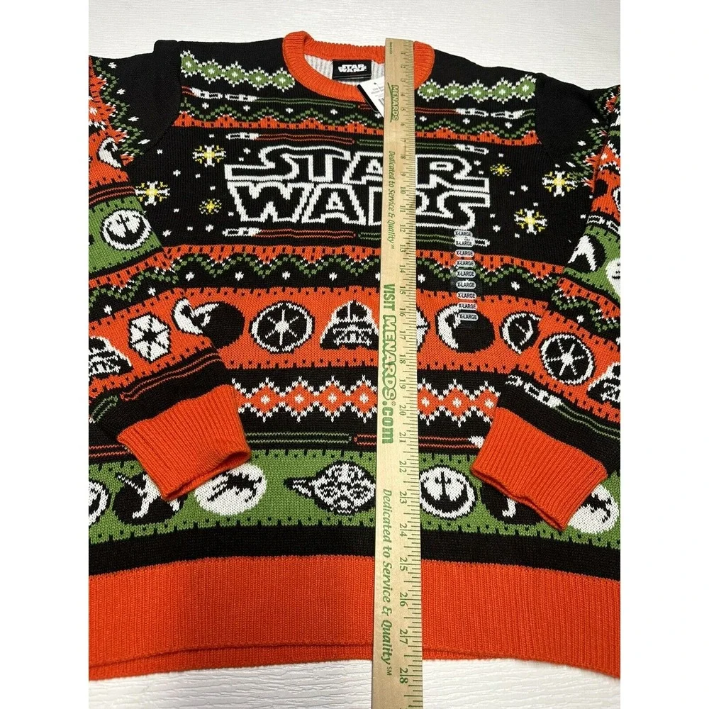 NWT Geeknet Star Wars Holiday Sweater GameStop Exclusive Ugly Christmas Size‎ XL